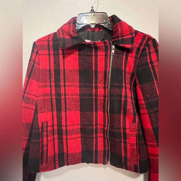 Out of the Woods Red Plaid Jacket - Picture 11 of 12